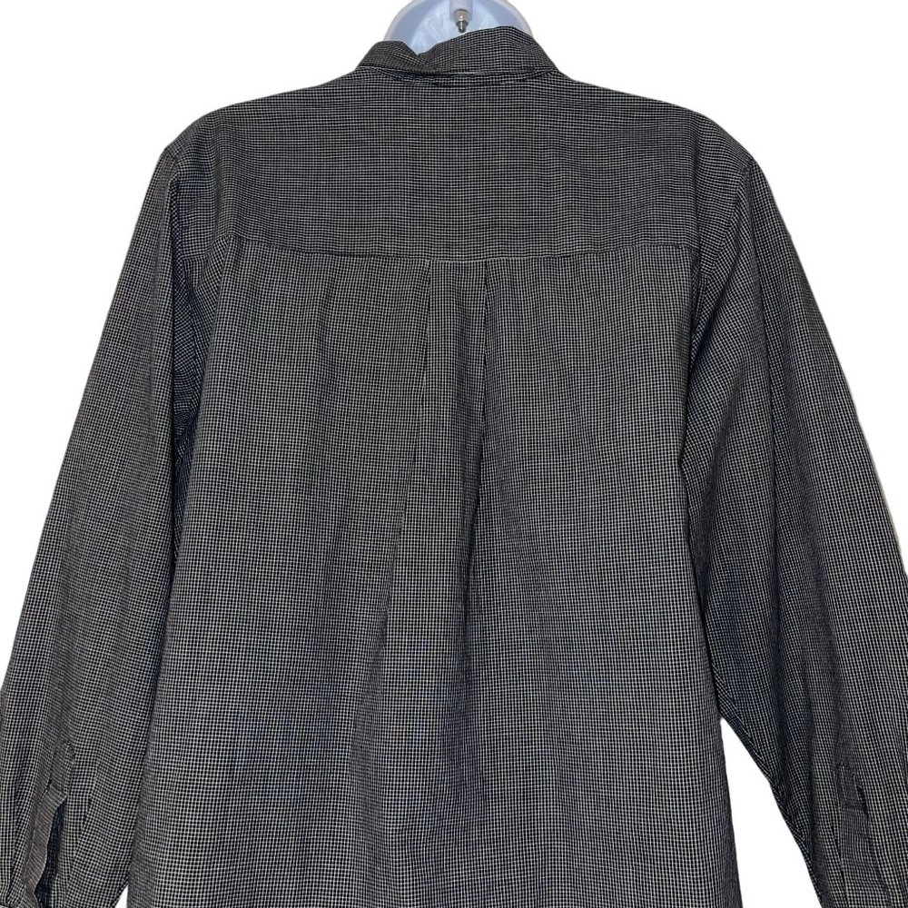 Vintage Karen Scott Halloween Bones Shirt Womens M Gothic Bones Ghost Check - Picture 7 of 9